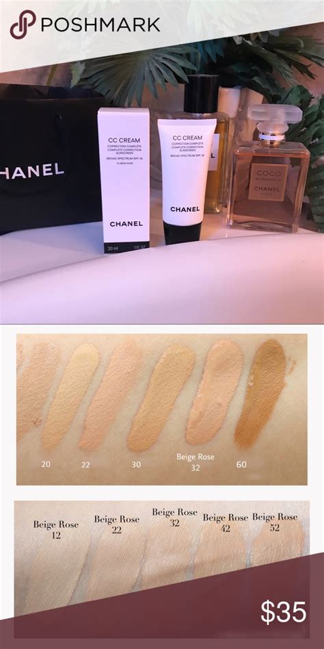 chanel cc cream beige rose|Chanel cc cream shade finder.